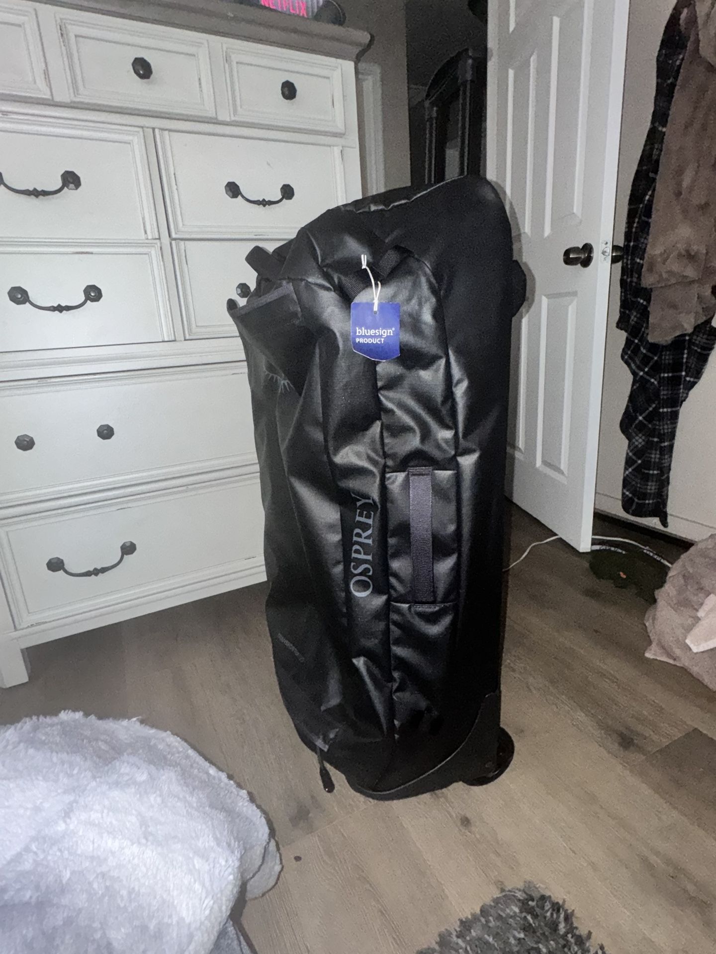 Waterproof. Luggage. Duffle Bag With. Wheels