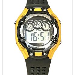 Vintage Silicone Sports Watch 