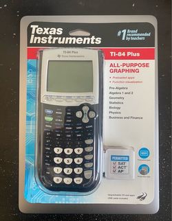 Texas Instruments TI-84 Color Graphing Calculator - Black