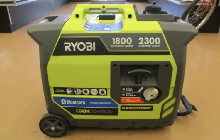 NEW RYOBI RYi2300BTA Bluetooth 2300 Watt Digital Inverter Portable Generator