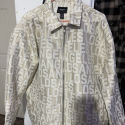 Los Angeles Flannel windbreaker Ecko Jean vest