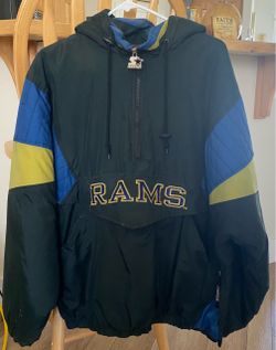 Starter NFL Rams Pullover Puffer Jacket