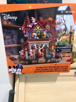 Disney Halloween Party House with Lights and Music