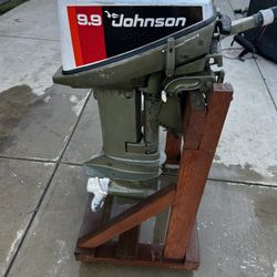  Motor 9.9 johnson 2 stroke