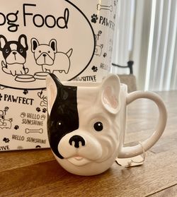 Frenchie Mug Set NWT