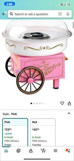 Cotton Candy Maker New In Box 35$