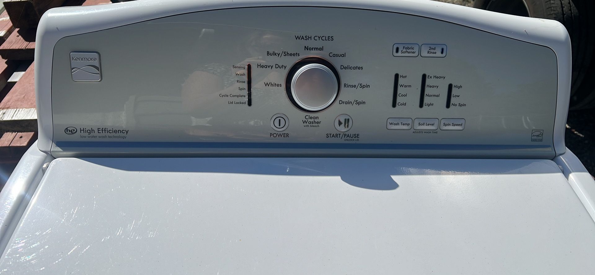 Kenmore High Efficiency Washer 