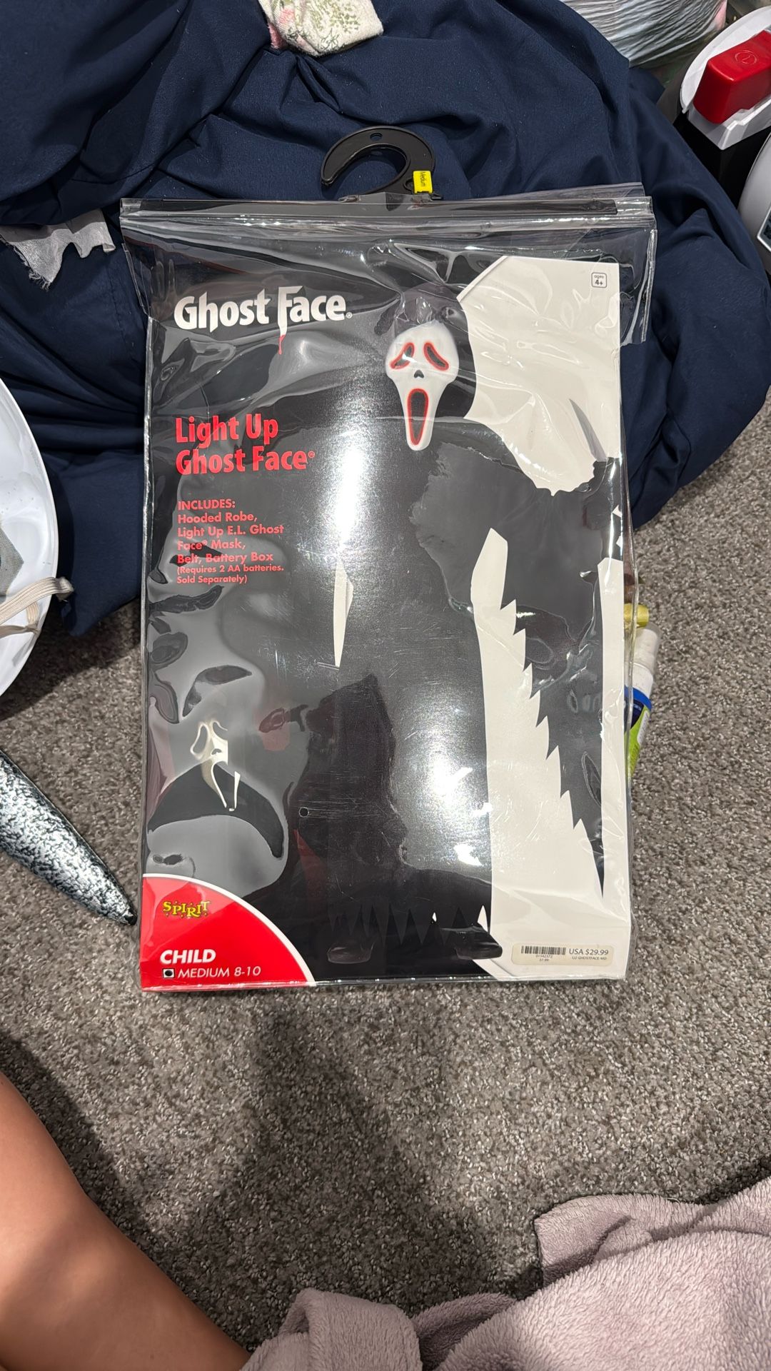 Ghost Face Halloween Costume