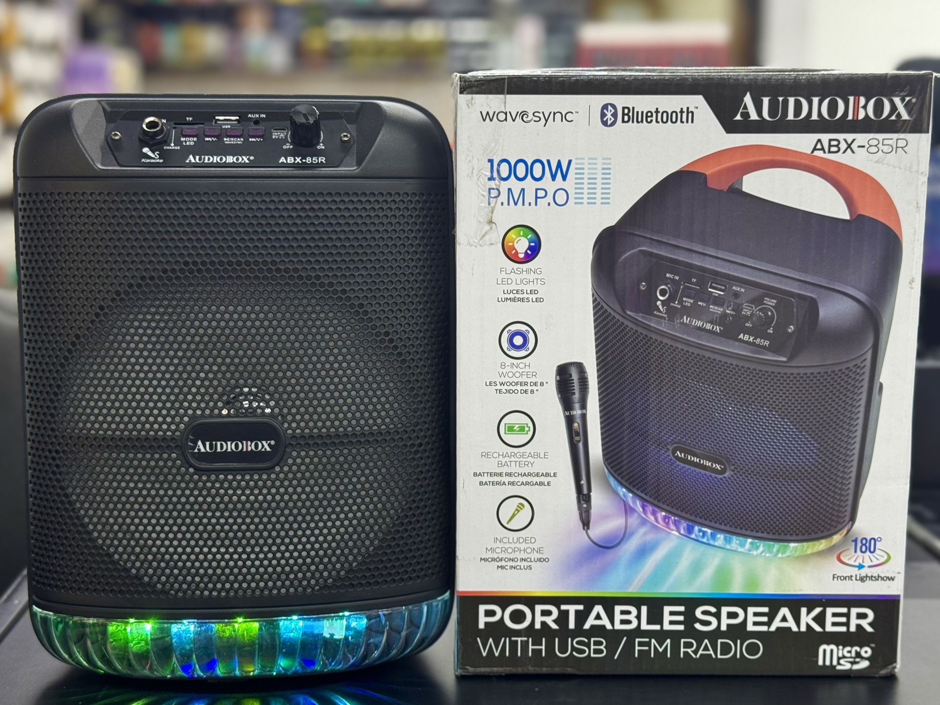1000W Portable 8” Party Speaker