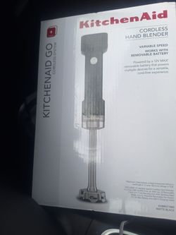 KitchenAid cordless hand blender