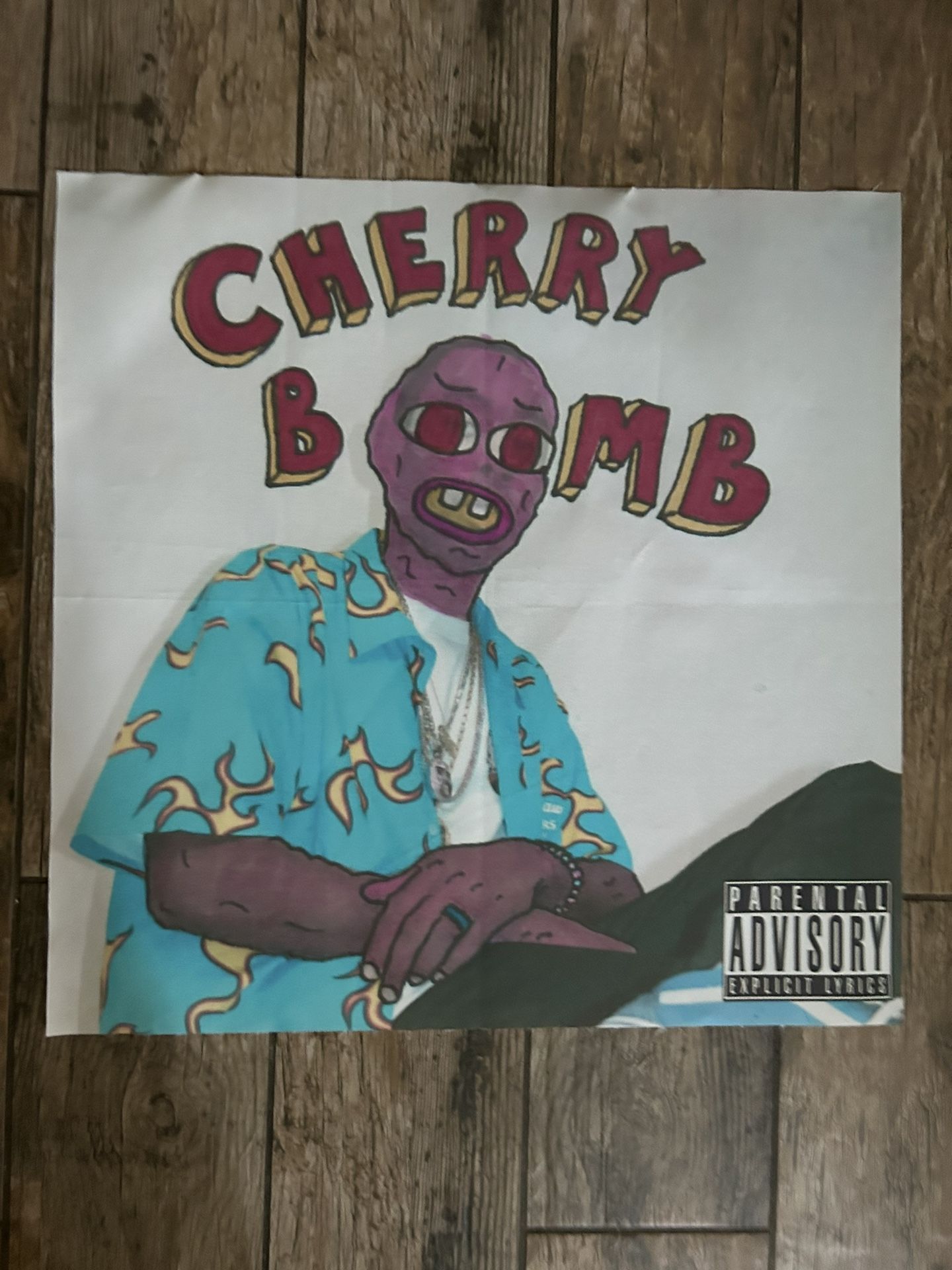 Tyler The Creator Cherry Bomb Poster