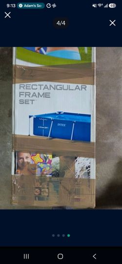 Rectangular Pool 86 By 23 Inches 439 Gallons