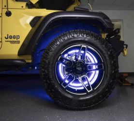 Heise HE-RGBW1-W155 15.5" LED Wheel Light Set IP68 For RGBW-CB1