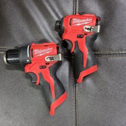 Milwaukee M12 Subcompact Drill and Impact Driver Combo (Tool Only) 
