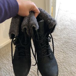 UGG heeled boots size 7