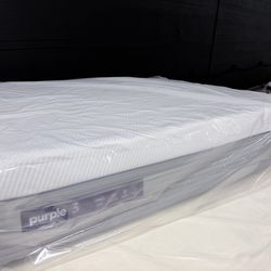 SALE ‼️ Queen mattress purple 3 ‼️
