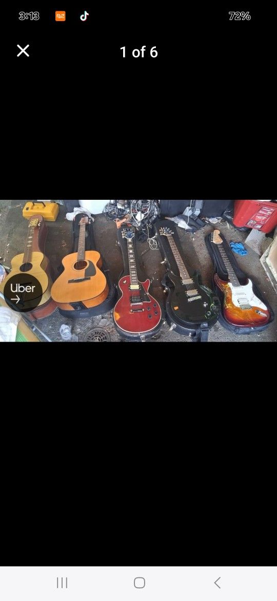 5 Guitar Lot