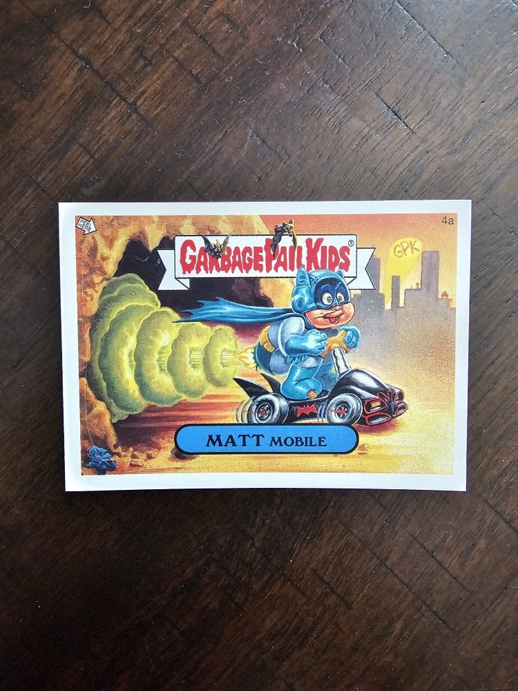 Garbage Pail Kids Matt Mobile Card 4A
