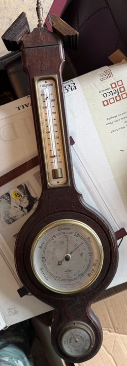 Vintage Banjo Style Weather Station