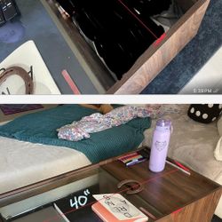 Coffee table with TON of storage