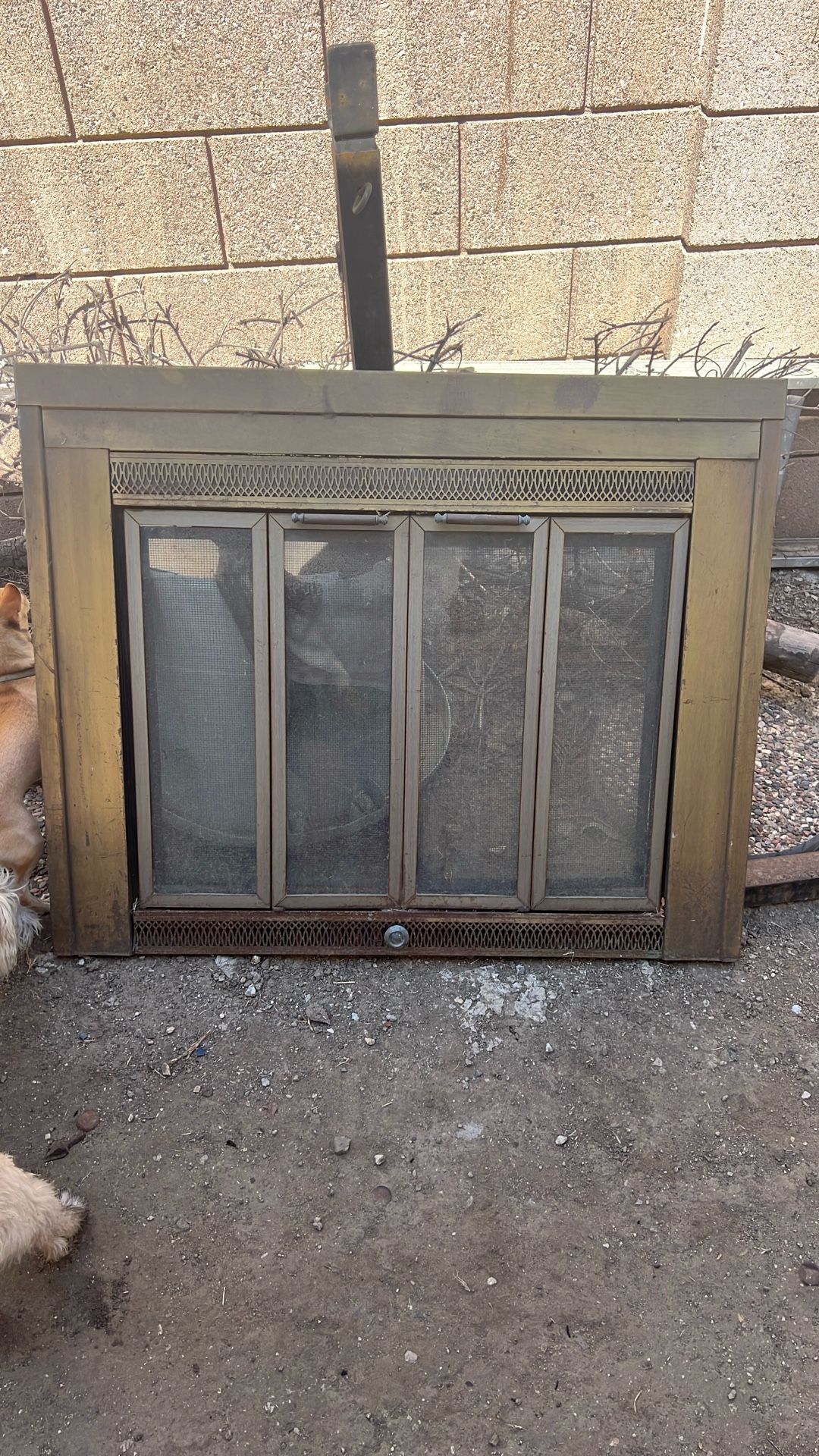 Metal Fireplace