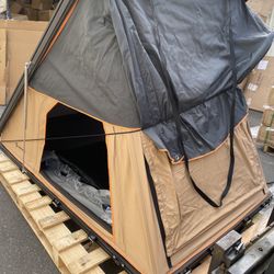 Trustmade Scout Max Triangle Aluminum Hardshell Rooftop Tent with Roof Rack