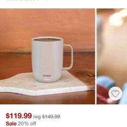 Ember Temperature Control Mug (black Color) 