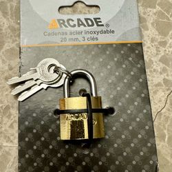Mini metal padlock