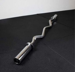 Heavy Olympic Curl Bar, New 