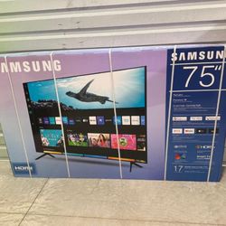 HD376 75” Samsung smart 4k led Uhd tv 