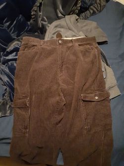 Vintage REI Hemp Corduroy Cargo Pants