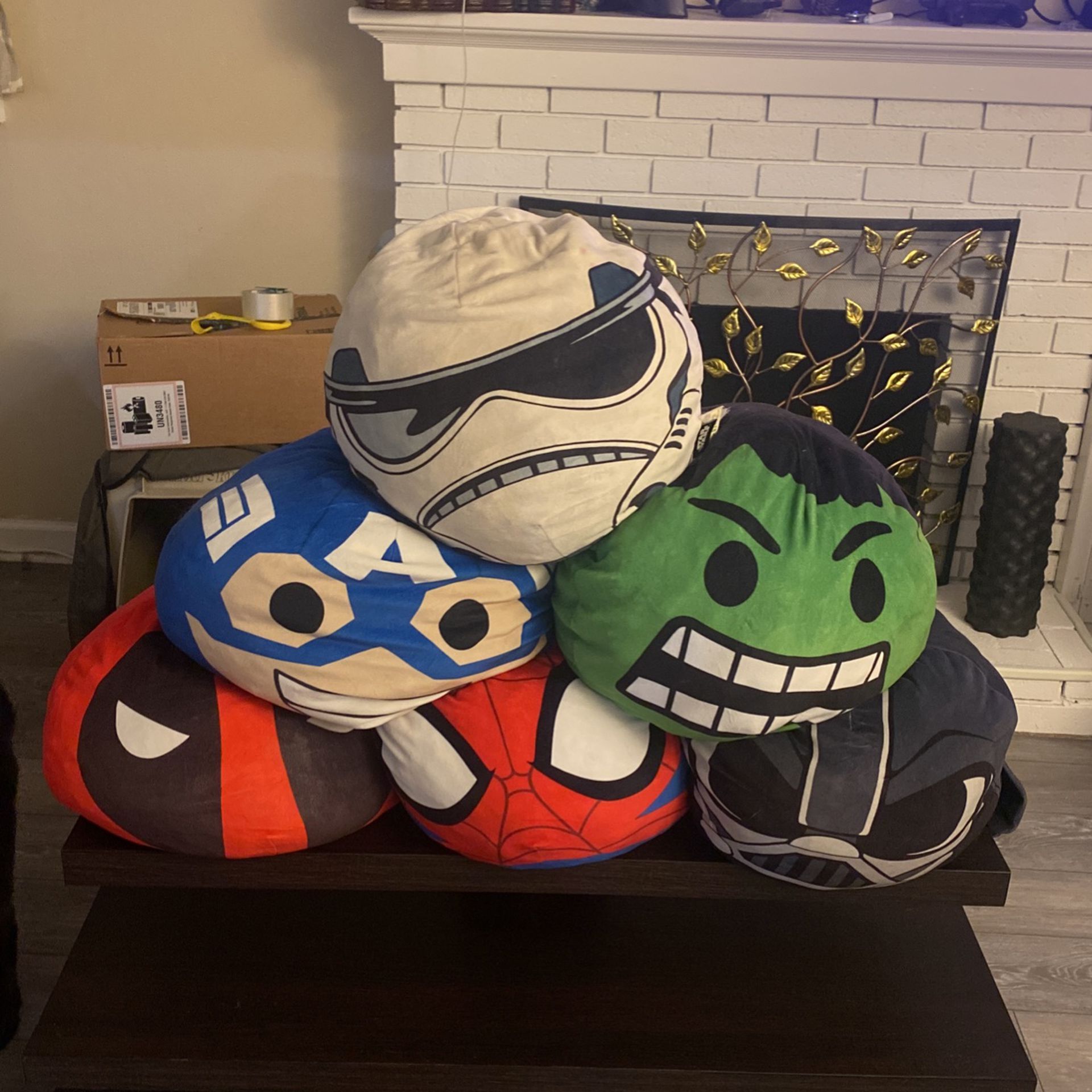 Star Wars And Marvel Pillows