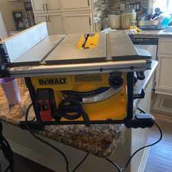 Dewalt Table Saw 8 1/4 Almost brand new I could use in a couple of times
