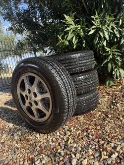 4 Like New Tires With Rims