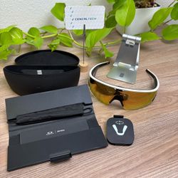New Meta Oakley Vanguard White Frame, Prizm Rose Gold Lens (No-Box)
