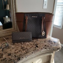 Michael Kore's handbag