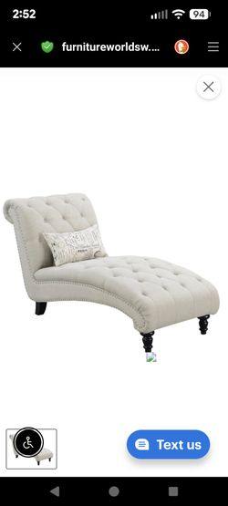 Gently Used Furniture: Couch, Chaise, Credenza, Side Table,