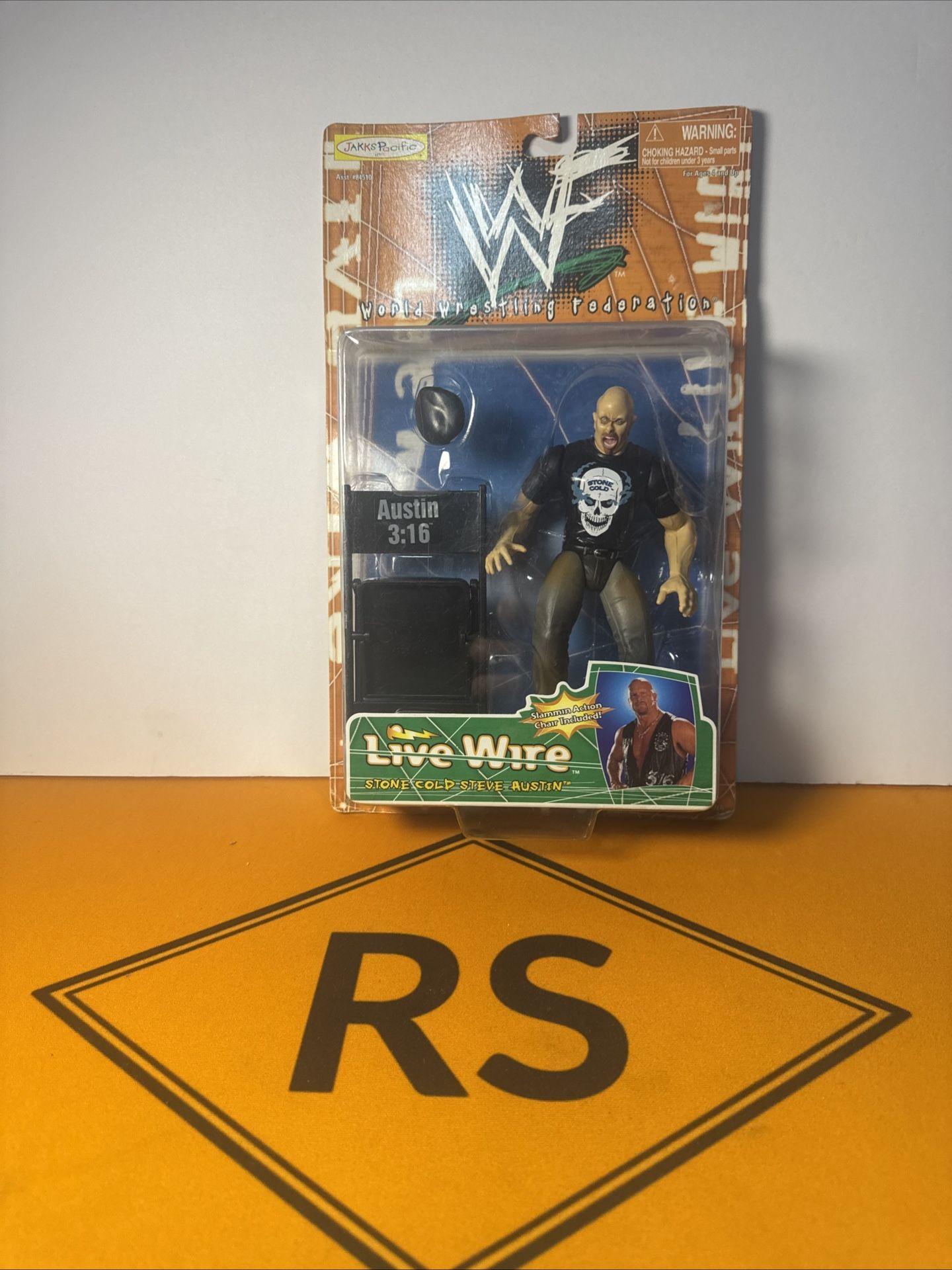 WWF WWE Jakks Stone Cold Steve Austin Live Wire Series 1 KMart Exclusive 1998
