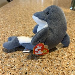 Waves Beanie Baby - Echo dolphin editiom
