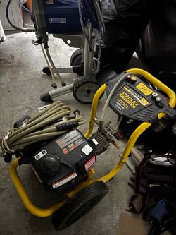 Stanley Fatmax 3400 PSI 2.5 GPM Gas Powered Pressure Washer