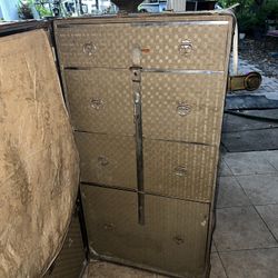 Antique Wardrobe Trunk