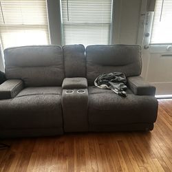 Sectional Recliner Sofa 