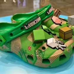 FREE SHIPPING Minecraft Crocs 