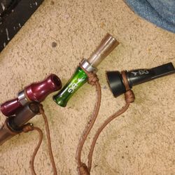 Duck Calls And Lanyard 