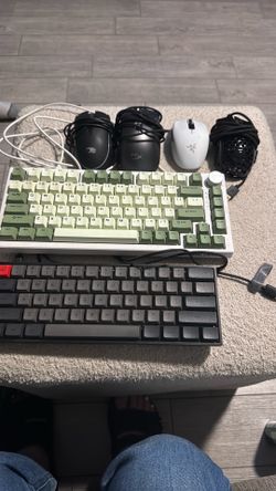 Gaming keyboards and mouse