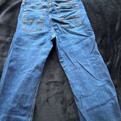 Blue Wrangler Relaxed Bootcut Jeans 32x34