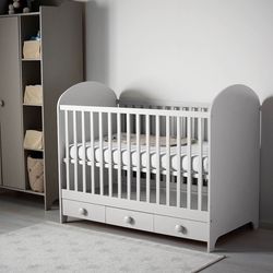 Ikea crib with bed toddler cama niños Sale in Miami, FL - OfferUp