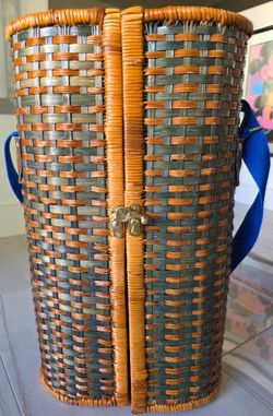 Grey Goose Vodka Wicker Picnic Basket