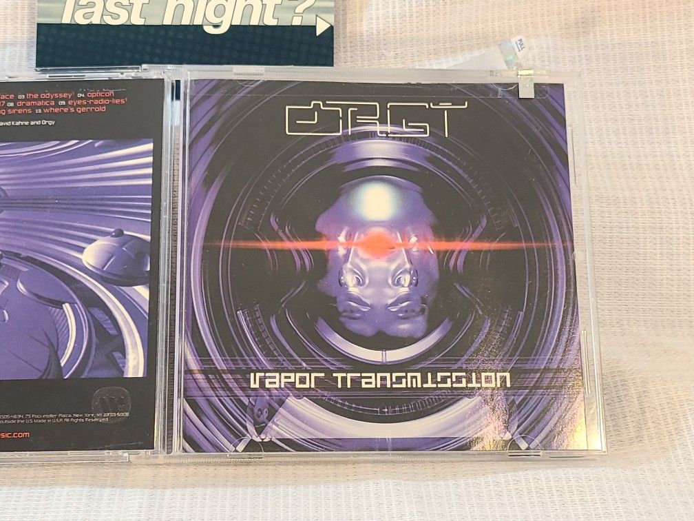 Vapor Transmission Album by ORGY Industrial Rock CD Reprise