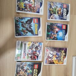 NINTENDO Wii Games